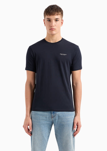 Armani Exchange T-shirts Regular fit t-shirt - navy