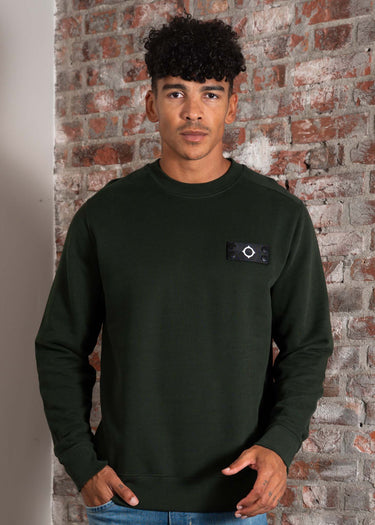 MA.Strum Truien Neo sweat - oil slick