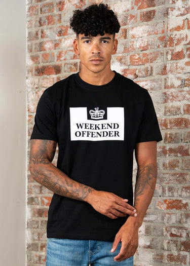 Weekend Offender T-shirts Prison - black