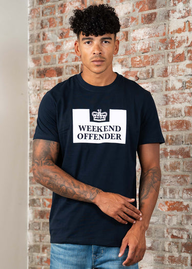 Weekend Offender T-shirts Prison t-shirt - navy