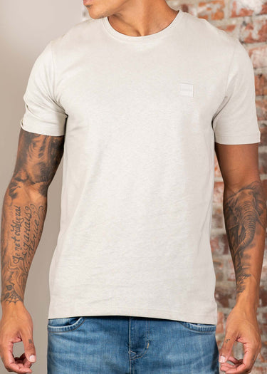 Hugo Boss T-shirts Tales - light beige