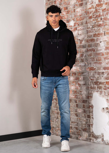 Armani Exchange Hoodies Hoodie Armani - black