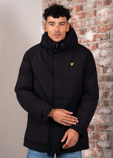 Lyle & Scott Jassen Membrane parka - jet black