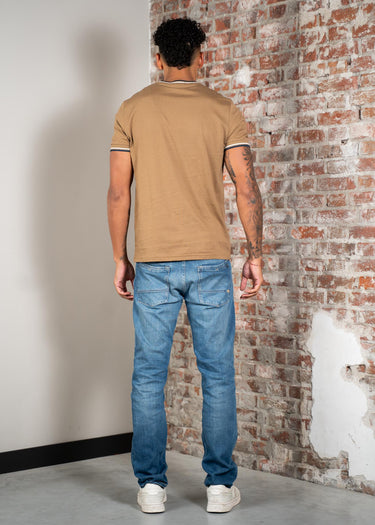 Fred Perry T-shirts Twin tipped t-shirt - shaded stone ecru dark petrol