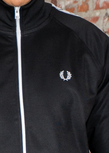 Fred Perry Vesten Taped track jacket - black