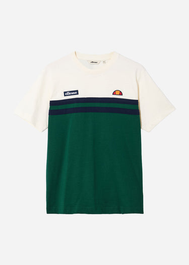 Ellesse T-shirts Venire tee - off white dark green