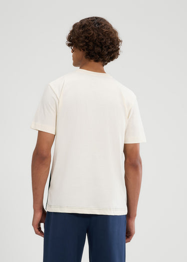 Ellesse T-shirts Venire tee - off white dark green