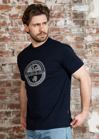 Napapijri T-shirts S bollo 2 - blu marine