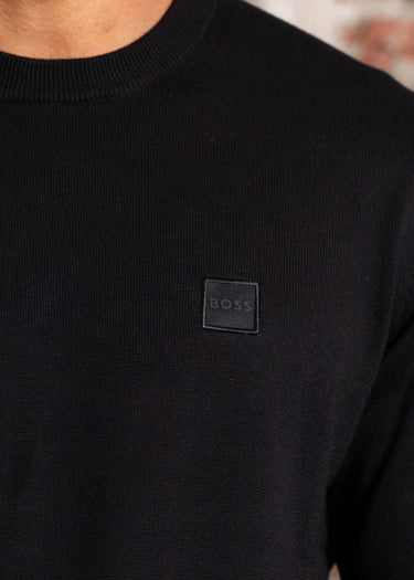 Hugo Boss Truien Kanovano sweater - black