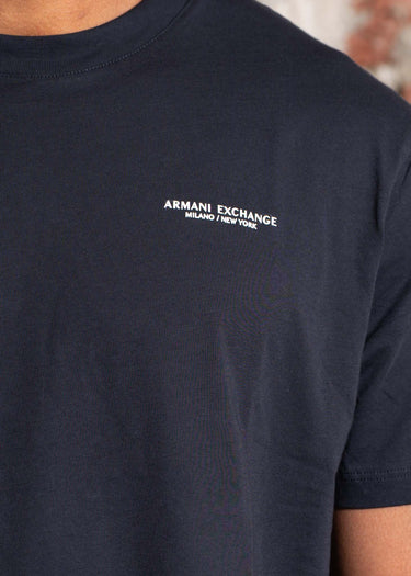 Armani Exchange T-shirts Regular fit t-shirt - navy
