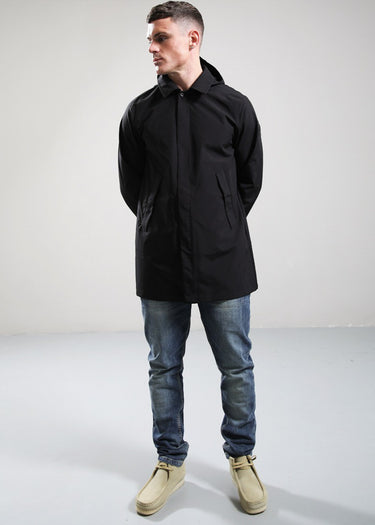 Marshall Artist Jassen Brunswick trench - black