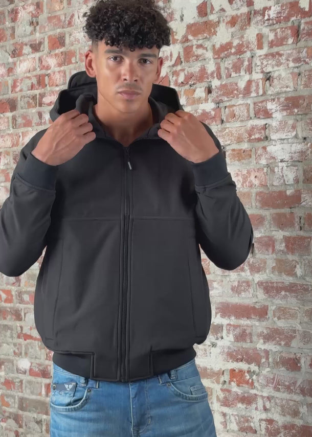 Weekend Offender Jassen Sulta softshell jacket - black