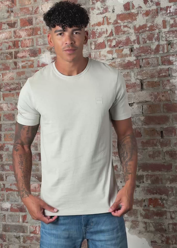Hugo Boss T-shirts Tales - light beige