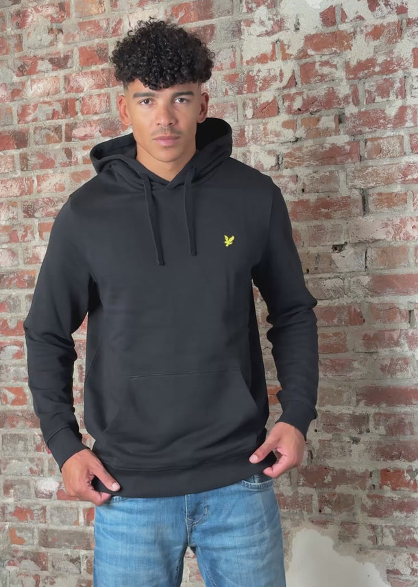 Lyle & Scott Hoodies Pullover hoodie - jet black