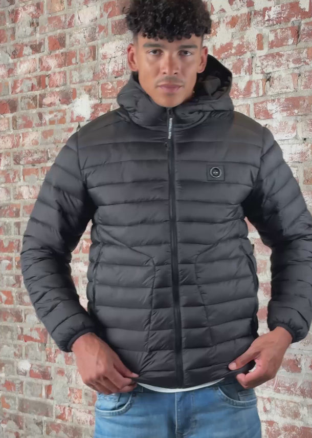 Marshall Artist Jassen Ashdale bubble jacket - black