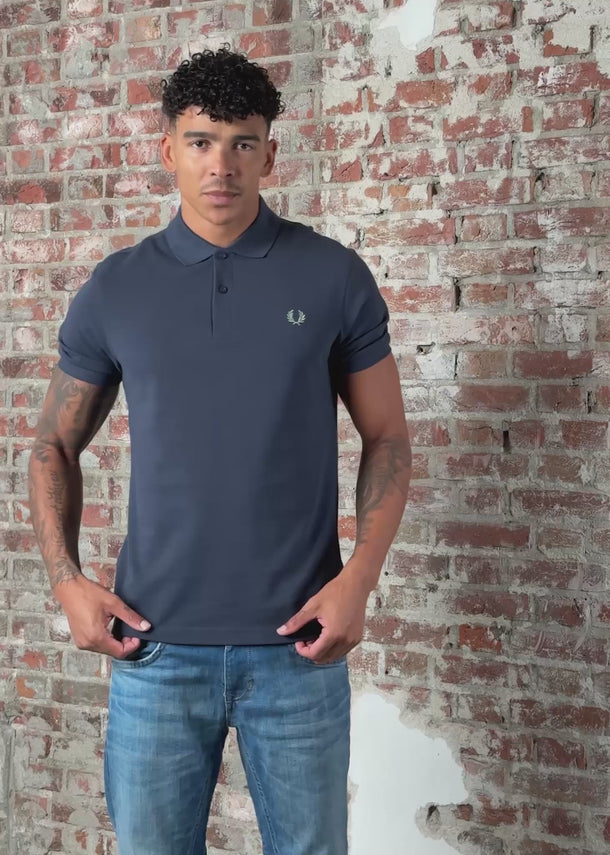 Fred Perry Polo's Plain polo - dark airforce bayleaf