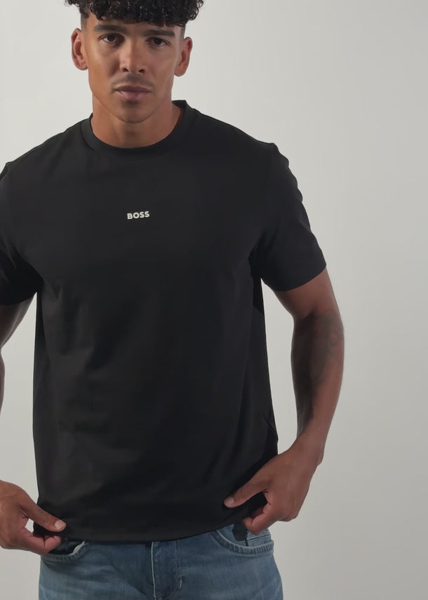 Hugo Boss T-shirts Tchup - black